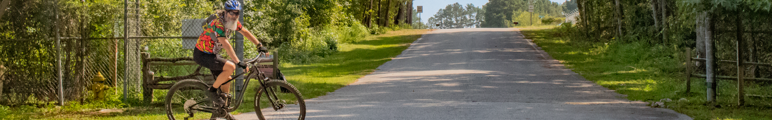 Bike on trail