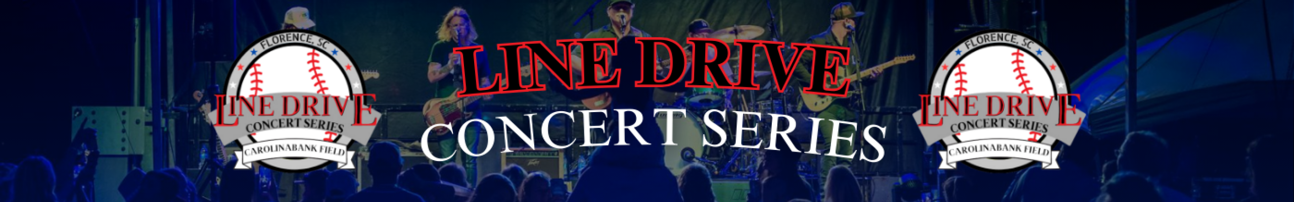 Line Drive Concert Banner