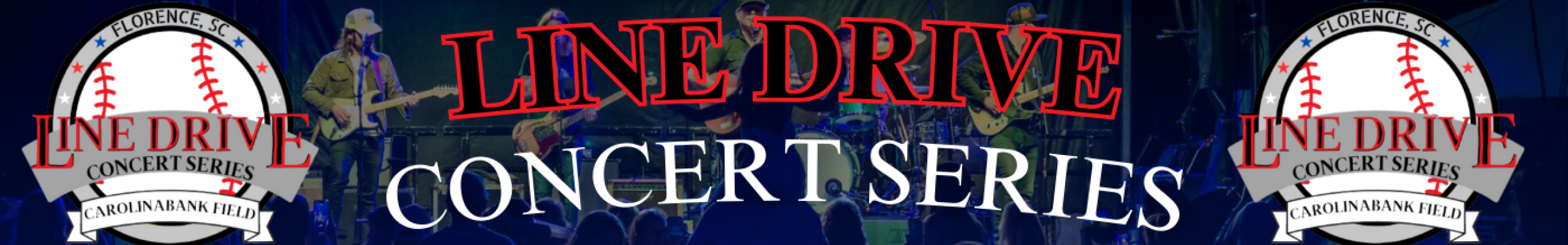 Line Drive Concert Banner