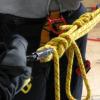 firefighters with rope