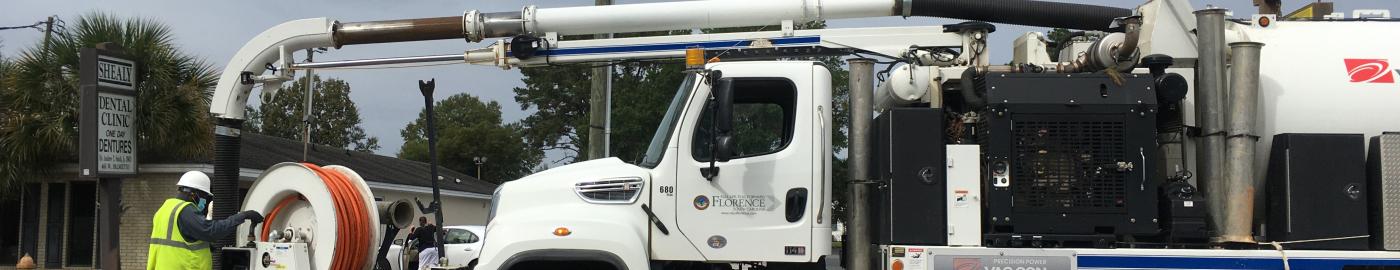 City of Florence Vac Truck