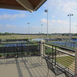 balcony from Tennis center