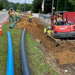 East Howe Springs Road AC Waterline Replacement