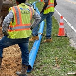 East Howe Springs Road AC Waterline Replacement