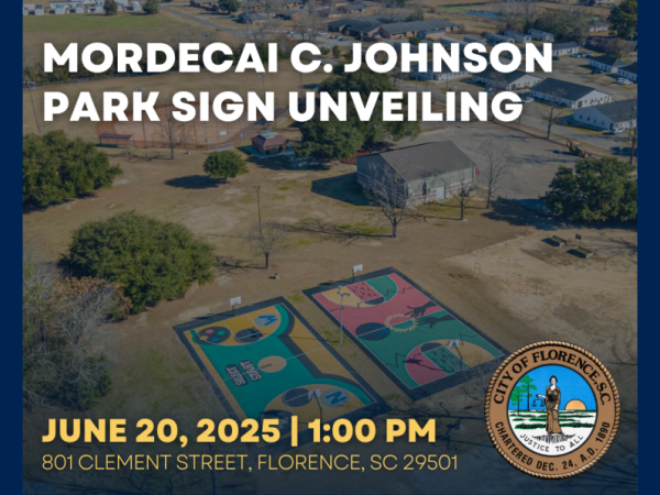 Mordecai C. Johnson Park Sign Unveiling