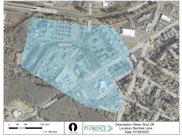 Map for July 30, 2025 Boil Water Repeal