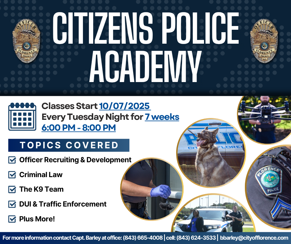 Citizens Police Academy - Fall 2025