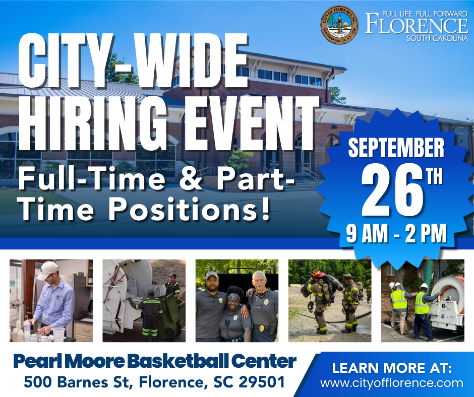 City-Wide Hiring Event September 26th