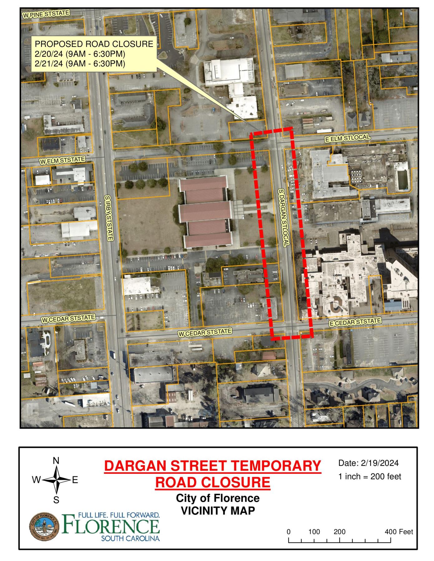 Street Closure Map