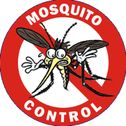 cartoon mosquito control