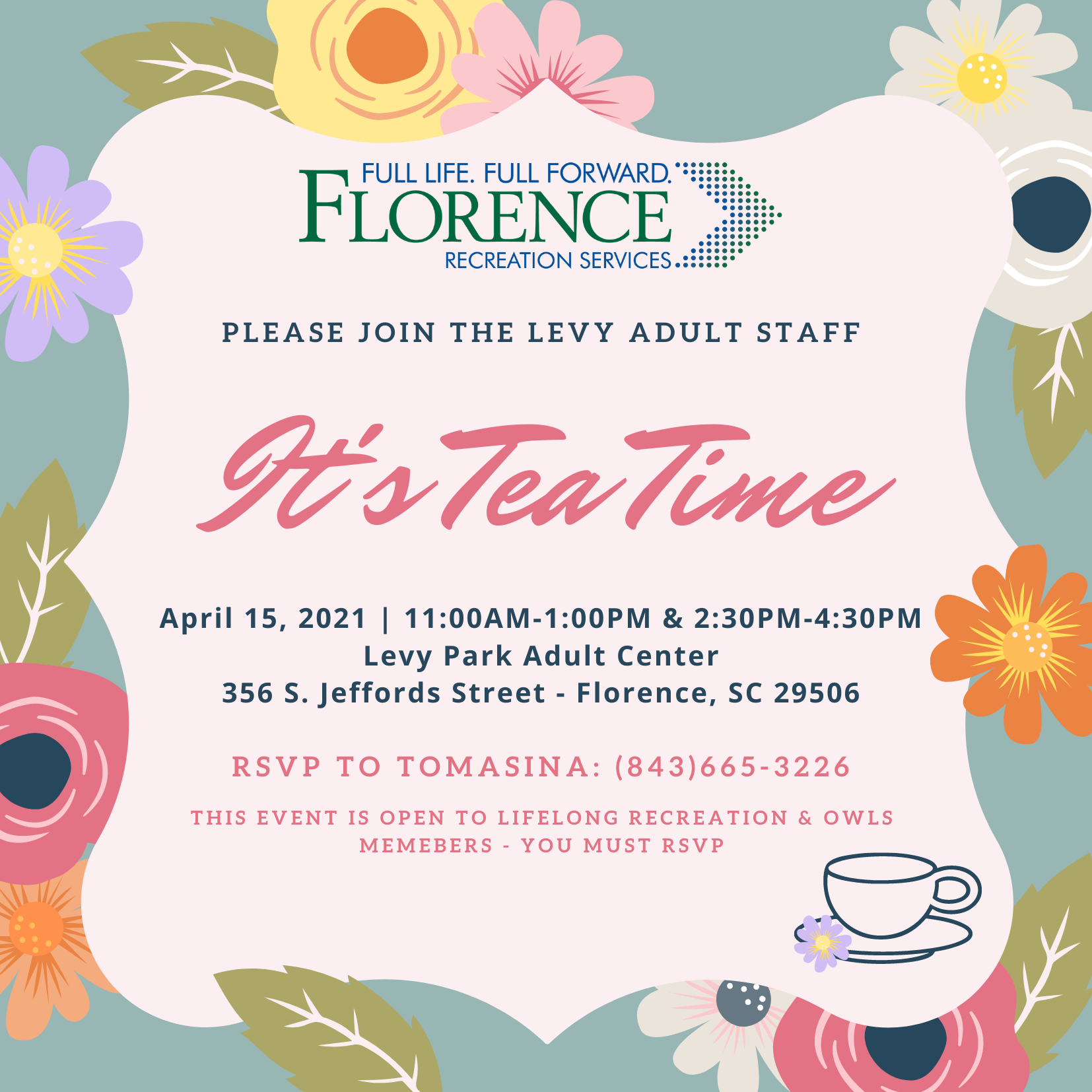 Tea Time Flyer