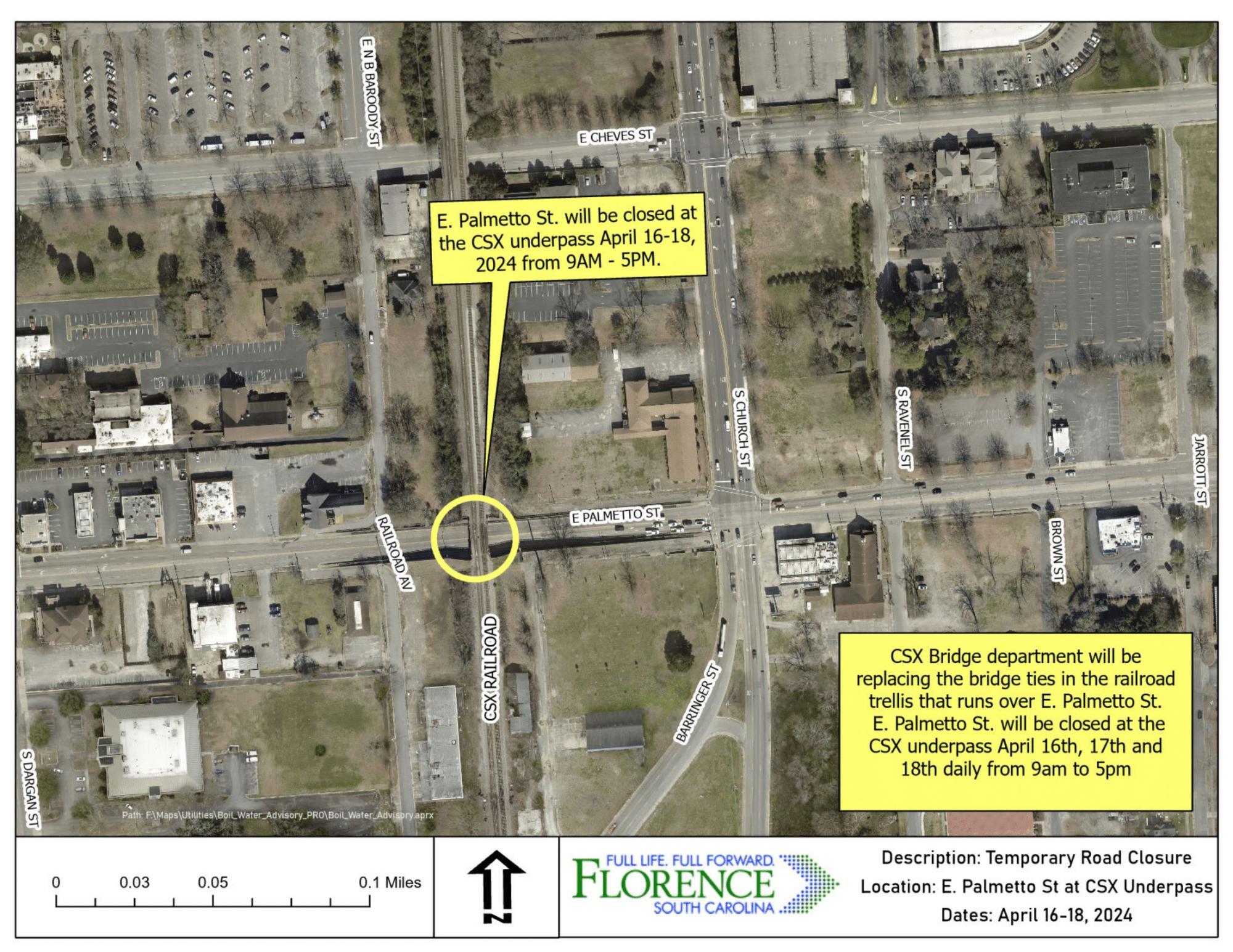 Street Closure Map