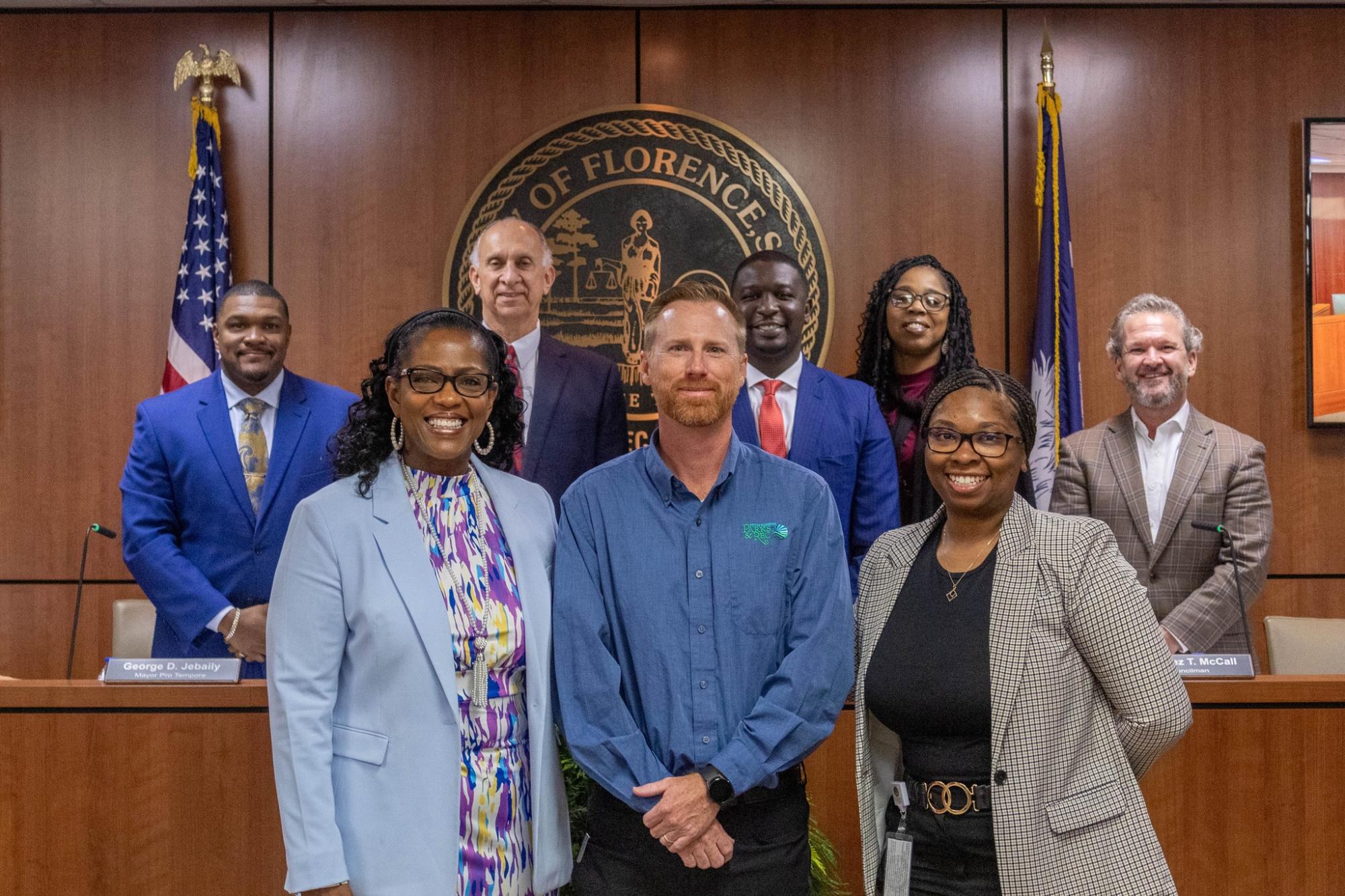 Rob Hill at Council Meeting